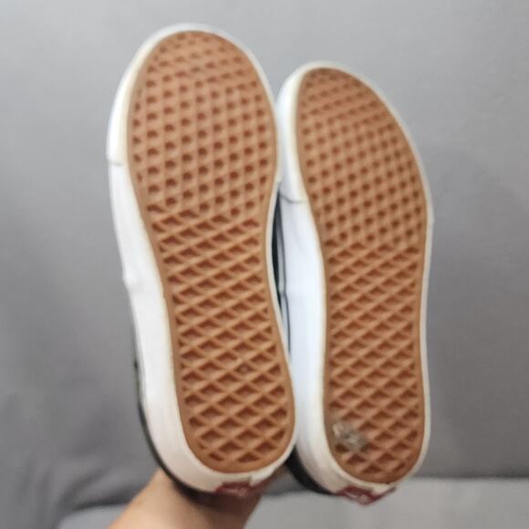 Vans OTW Green‎ & Black Tie Dye Swirl Skater Shoes Men Sz 7 Women Sz 8.5 - Picture 6 of 8